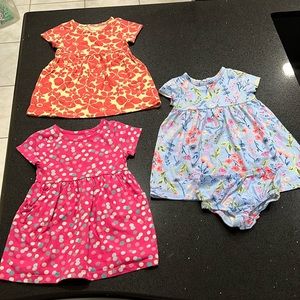 Bundle of Three Wonder Nation Dresses